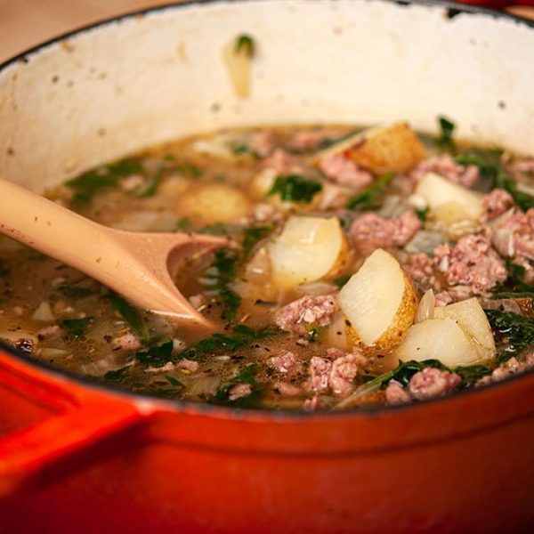 Ivan's The Sweet German Sausage and Potato Soup Freson Bros. Fresh Market