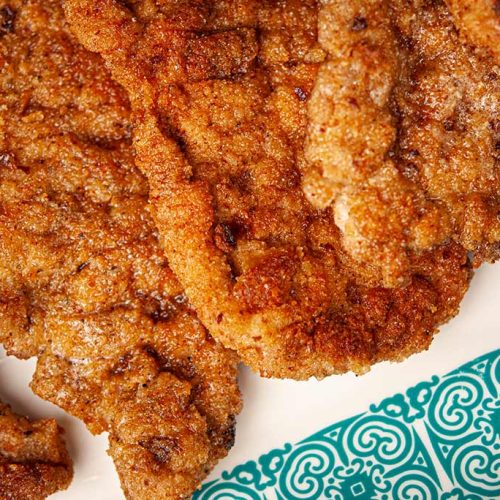 Alberta Pork schnitzel