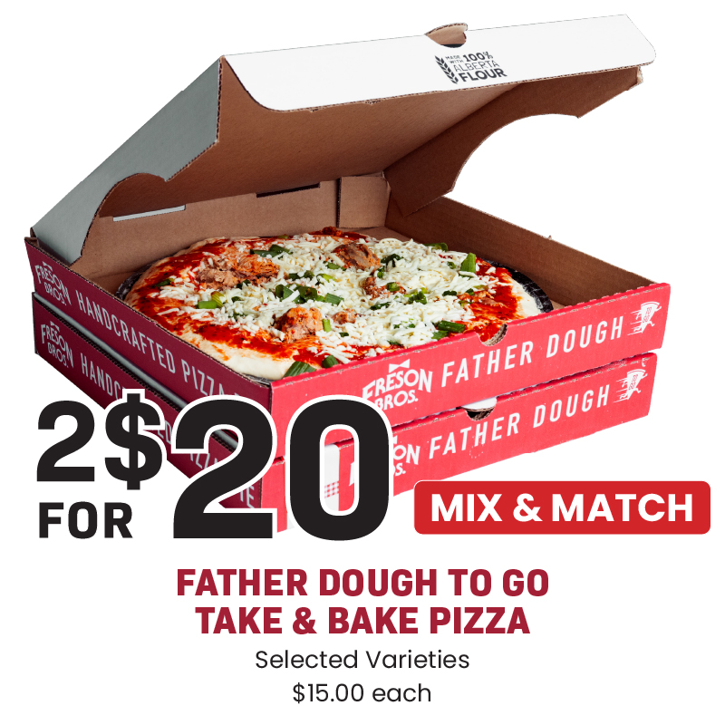 Father Dough To Go Take & Bake Pizza