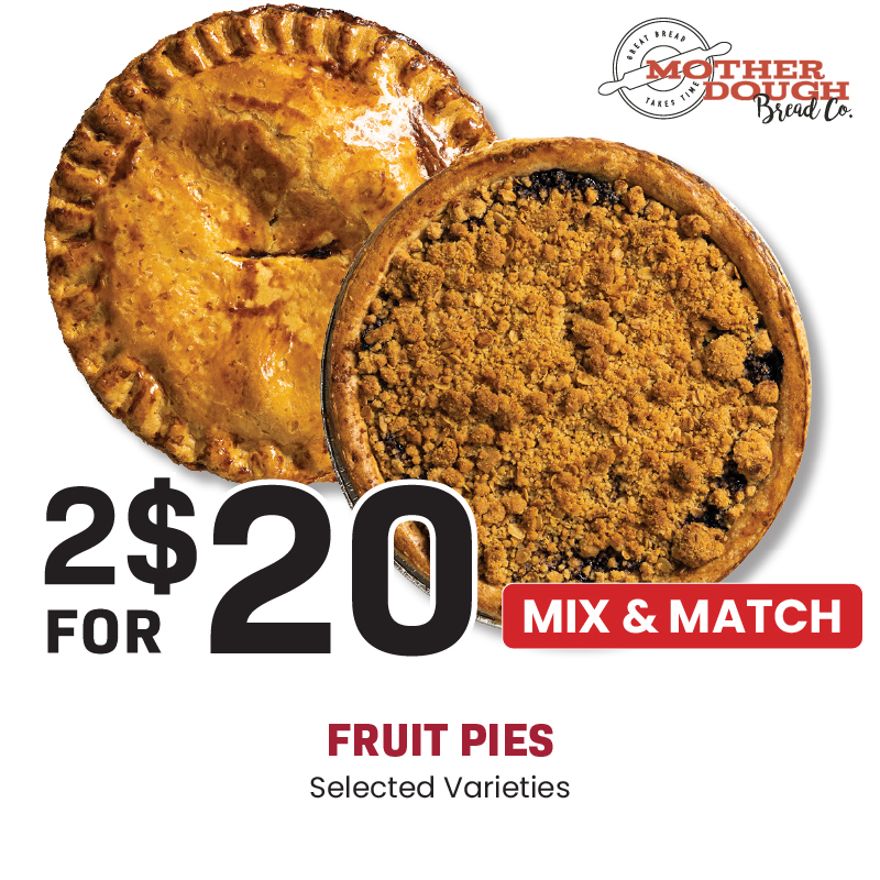 Mother Dough Bread Co. Handcrafted Fruit Pies