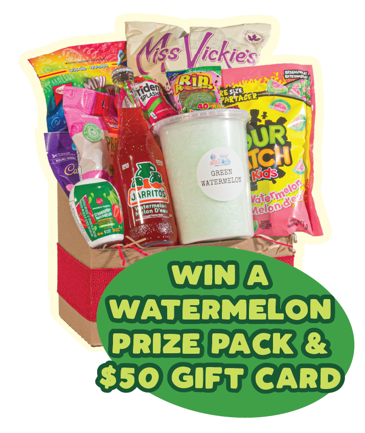 Prize-watermelon eating contest