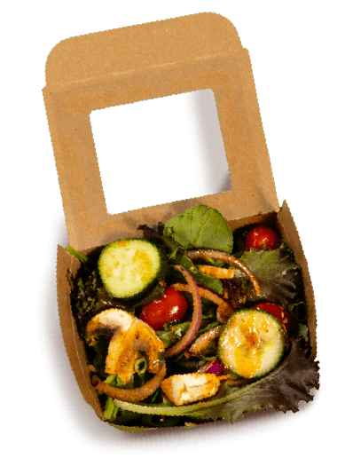 Green Side Salad in a box