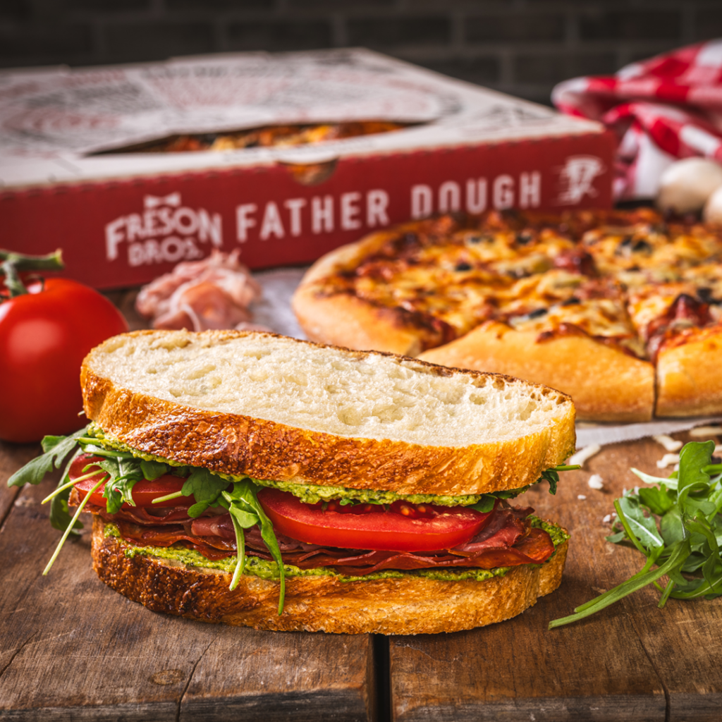 This month, we’re bringing the heart of Italy to your table. Try our Italian Melt Sandwich or enjoy a slice of the beautifully balanced Capricciosa Italian Pizza!