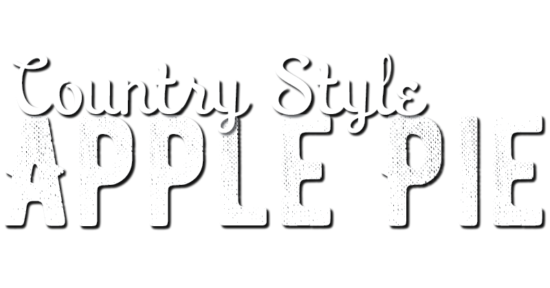 BAKERY - Country Style Apple Pie
