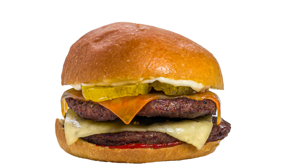 BBQ Burger-Double with Pickles