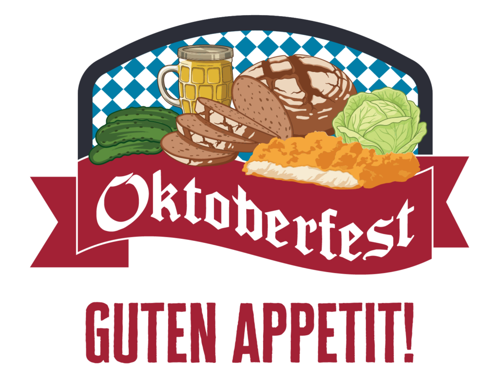 Oktoberfest Web - logo and guten appetit